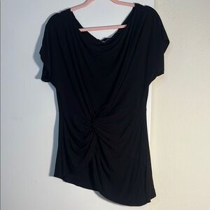 Fashion Nova Twist Front Asymmetrical Top